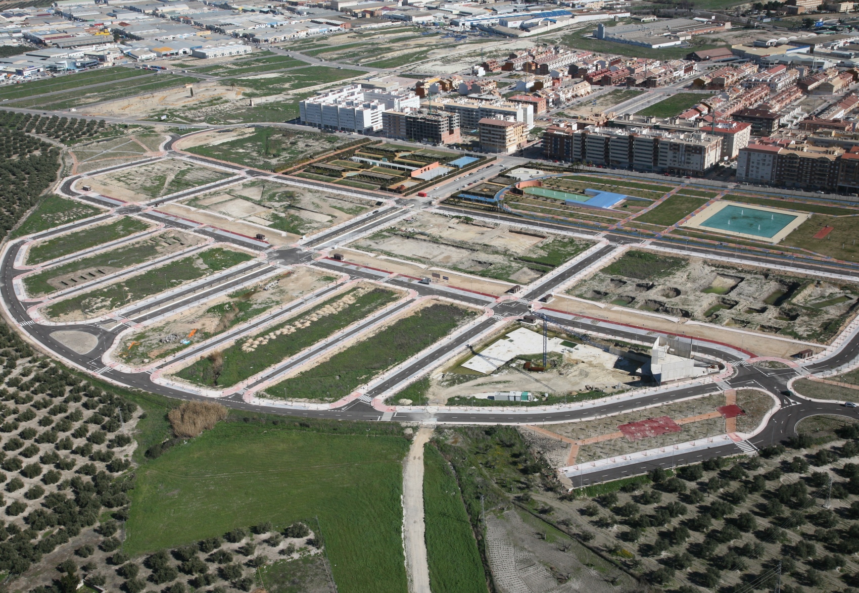 Dirección de Obra de la Tercera Fase del SUNP-1, Bulevar, Jaén