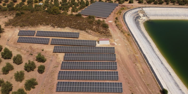 Instalación Solar Fotovoltaica 320 kW, C.R. Acequia del Realejo, Cambil, Jaén