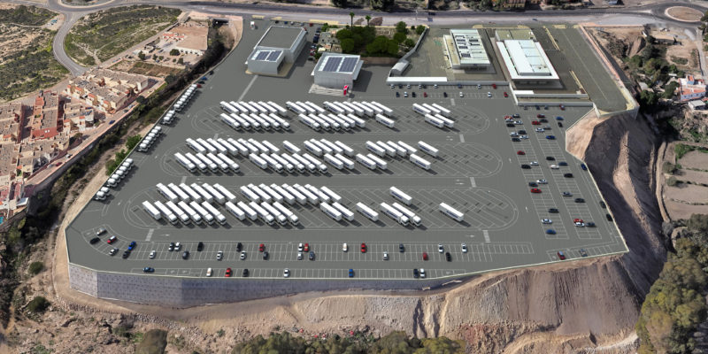 Base Logística Transportes JCARRIÓN. Huercal De Almería. Almería